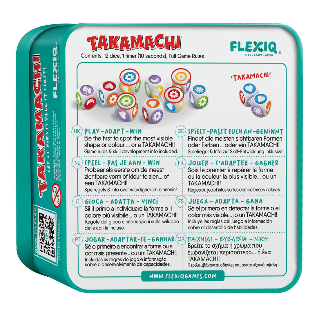 Flexiq – Takamachi-Würfelspiel