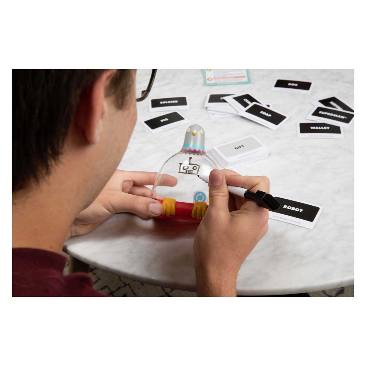 Asmodee explodierende Taube – 2+ Spieler