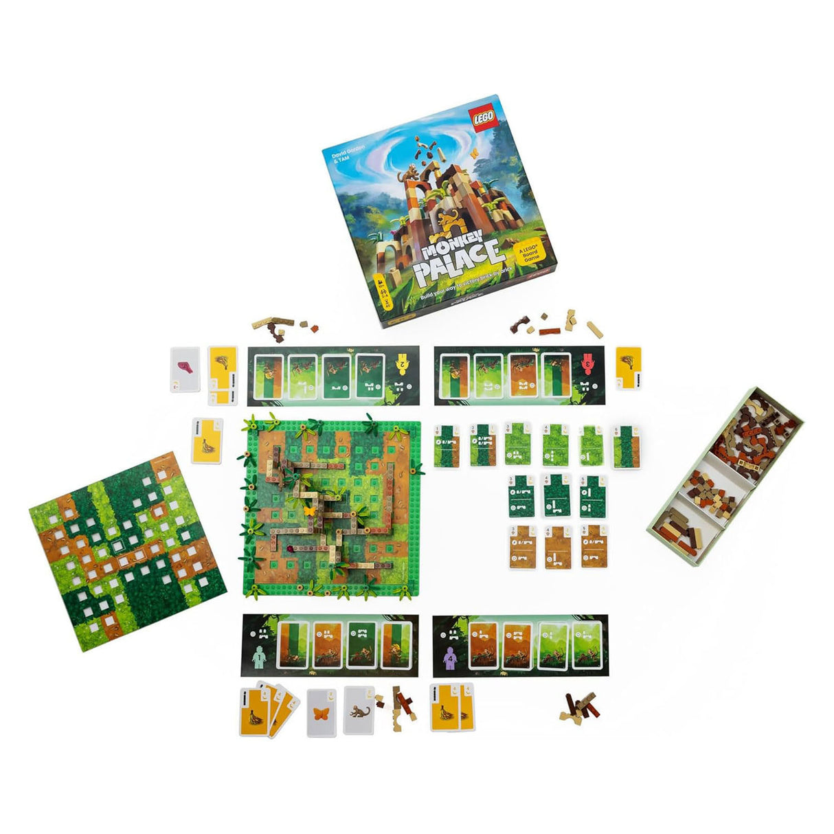 Lego-Affenpalast-Brettspiel