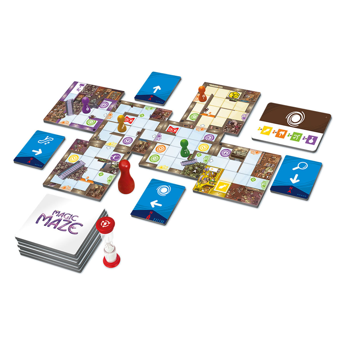 Geronimo Games Magic Maze Brettspiel