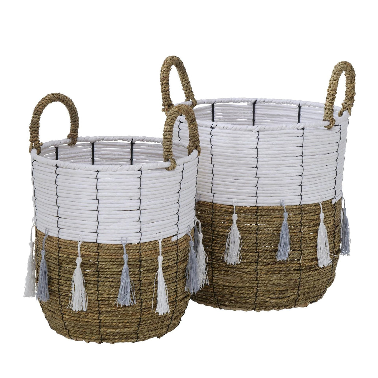 Boltze Heimkorb Raola Set a 2tlg ø26xh28 ø30xh31cm