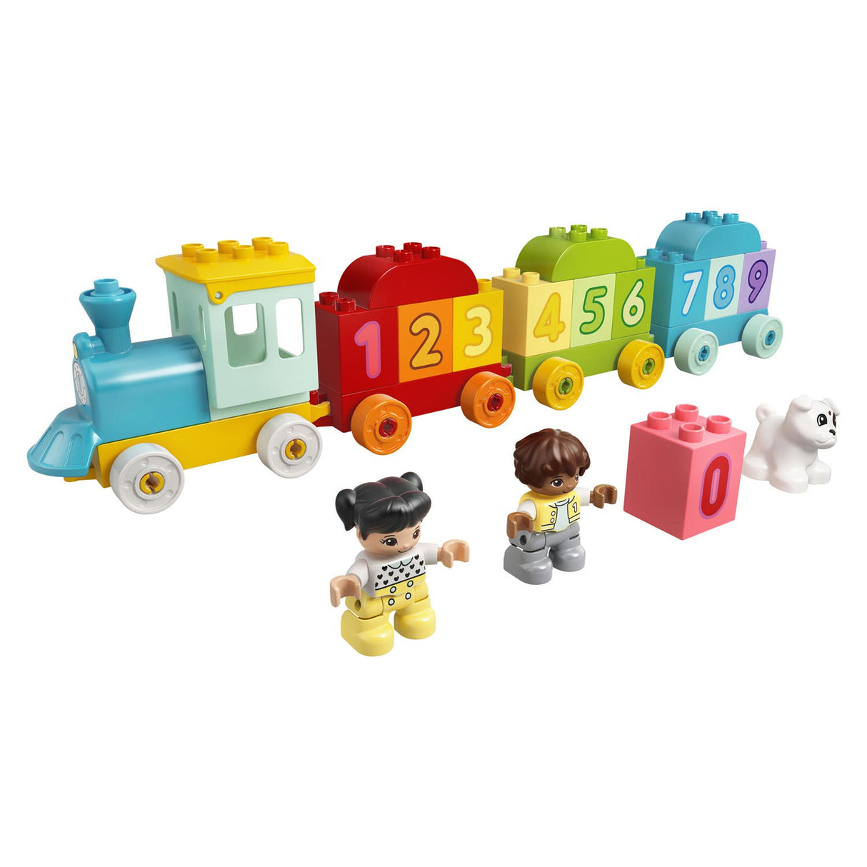 Lego Duplo – Zahlenzug – Zählen lernen, Konstruktionsspielzeug (10954)
