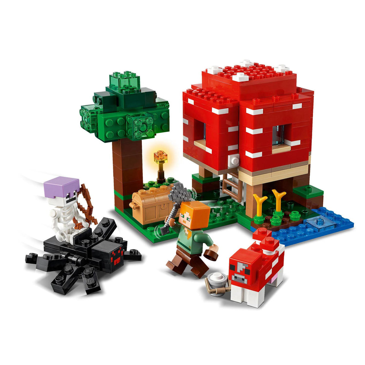 Lego Lego Minecraft 21179 Das Pilzhaus