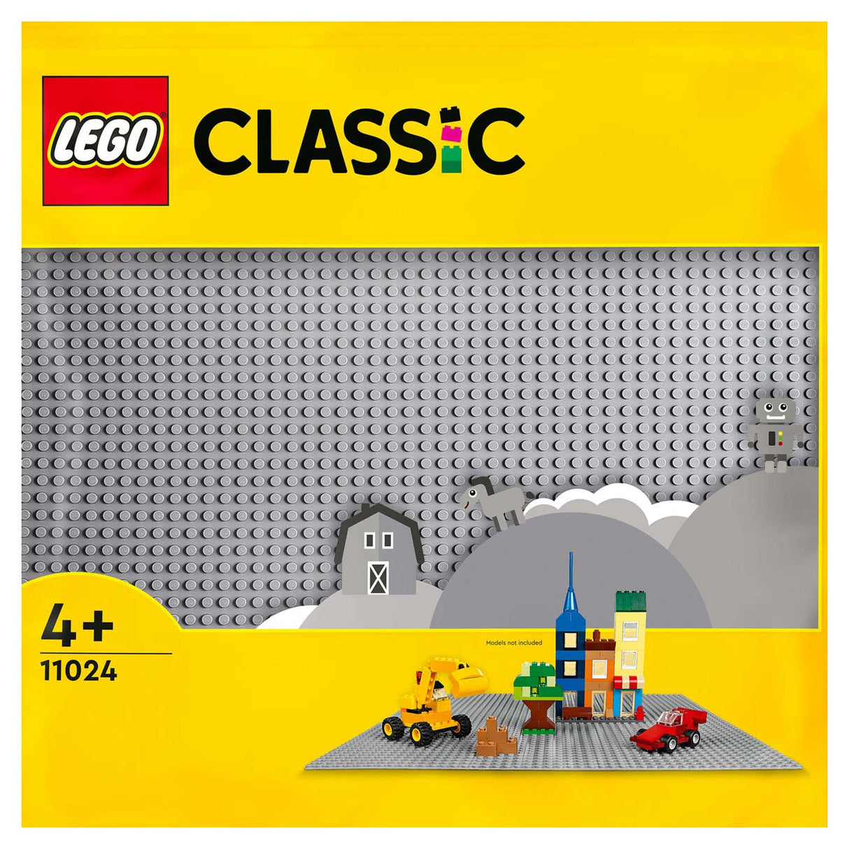 Lego Classic graue Bauplatte 48x48 Bauplatte 11024