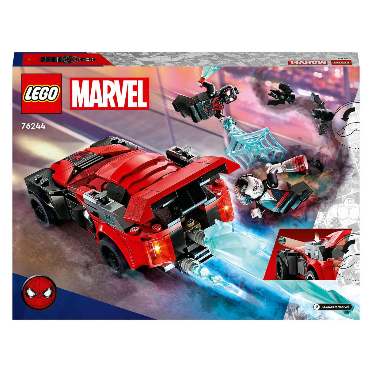 Lego Lego 76244 Meilen Morales gegen Morbius