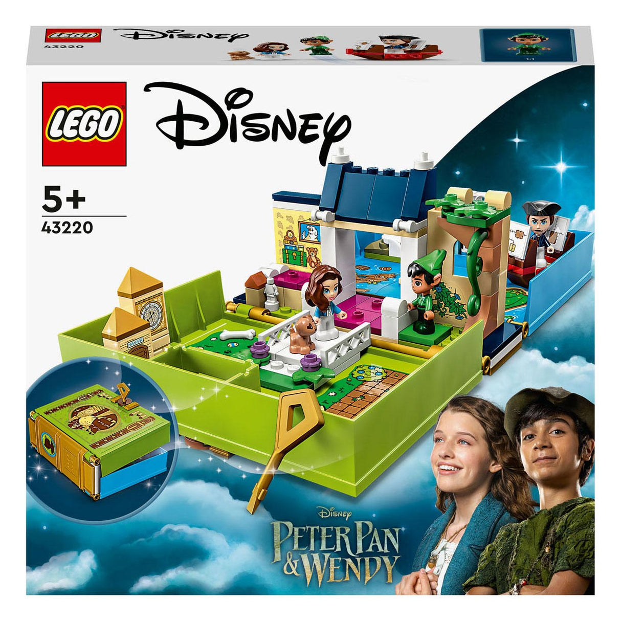 Lego Disney - Peter Pan Wendy's Storybook Adventure Konstruktionsspielzeug (43220)