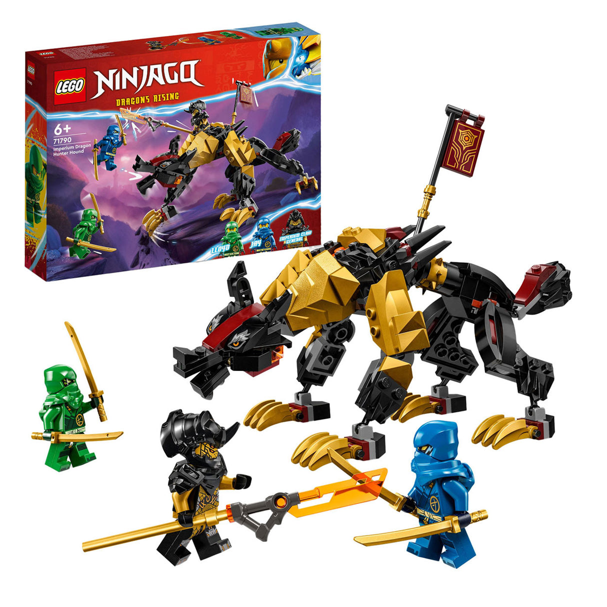 Lego Lego Ninjago 71790 Kaiser Drakenjager Hund