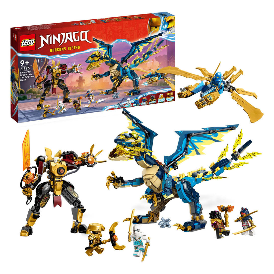Lego Lego Ninjago 71796 Element Dragon gegen The Mecha der Kaiserin