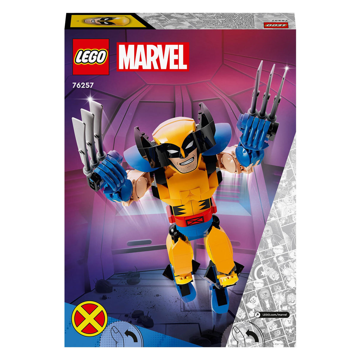 Lego Marvel – Wolverine Baufigur Konstruktionsspielzeug (76257)