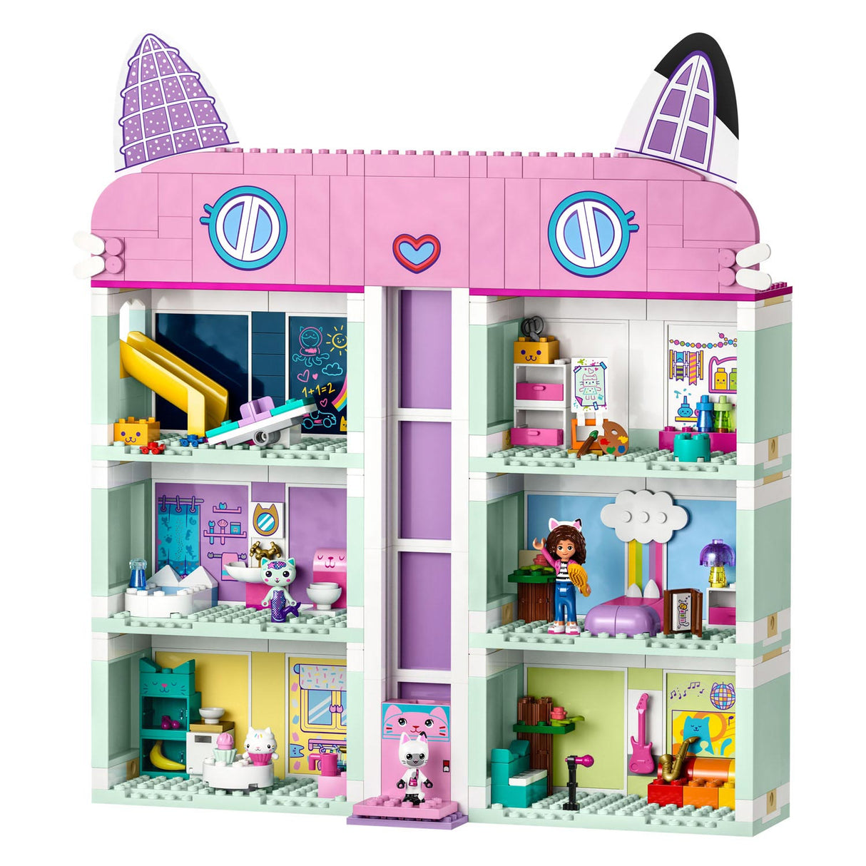 Lego Gabbys Puppenhaus, Gabbys Puppenhaus, Spielzeug, Spielzeug mit 4 Minifiguren und Zubehör für Kinder ab 4 Jahren – 10788
