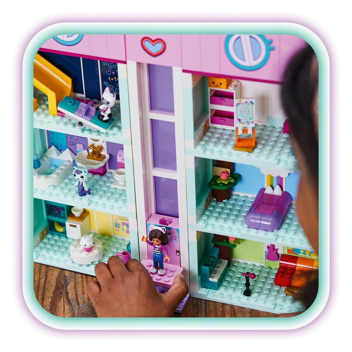 Lego Gabbys Puppenhaus, Gabbys Puppenhaus, Spielzeug, Spielzeug mit 4 Minifiguren und Zubehör für Kinder ab 4 Jahren – 10788
