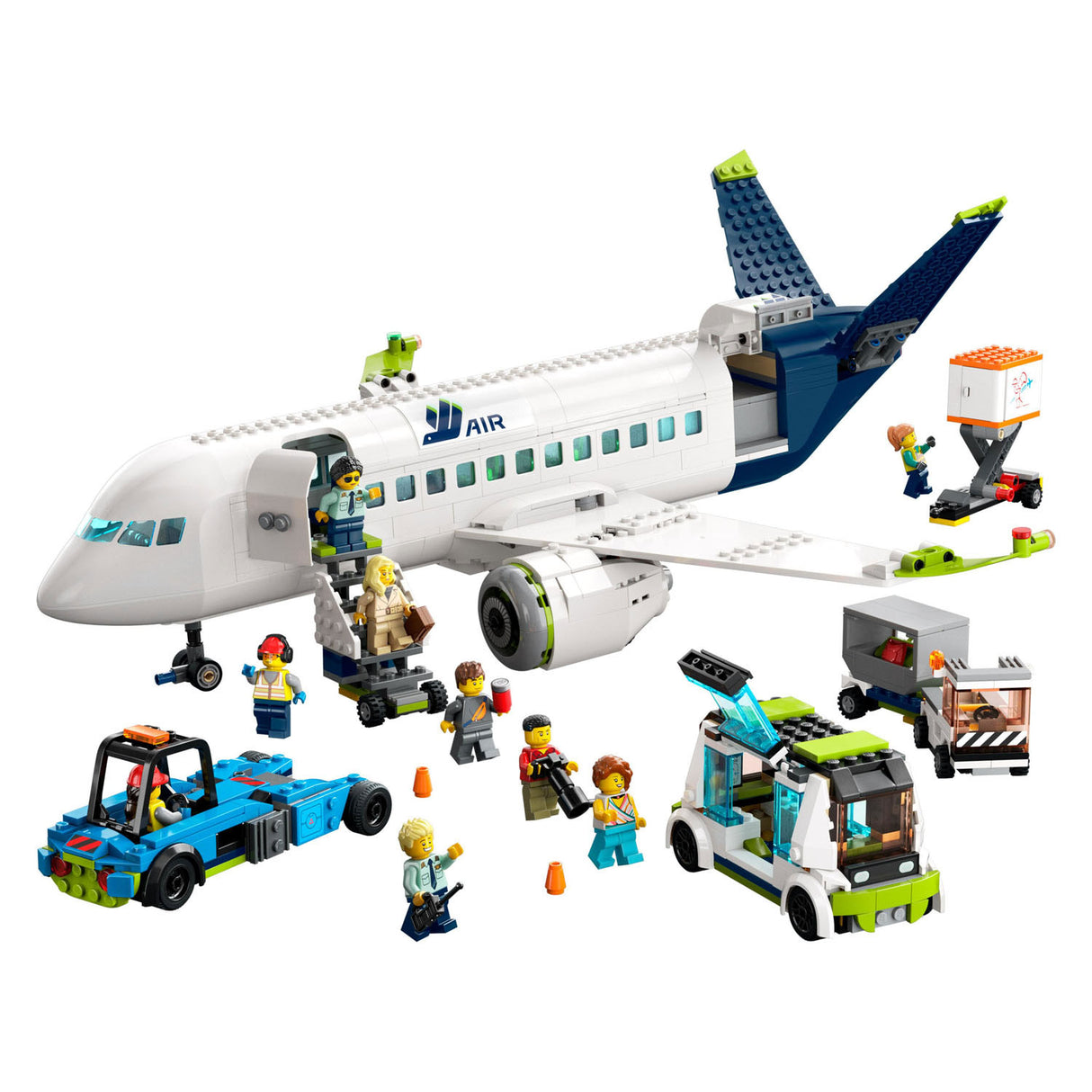 Lego City Passagierflugzeug-Spielzeugset – 60367