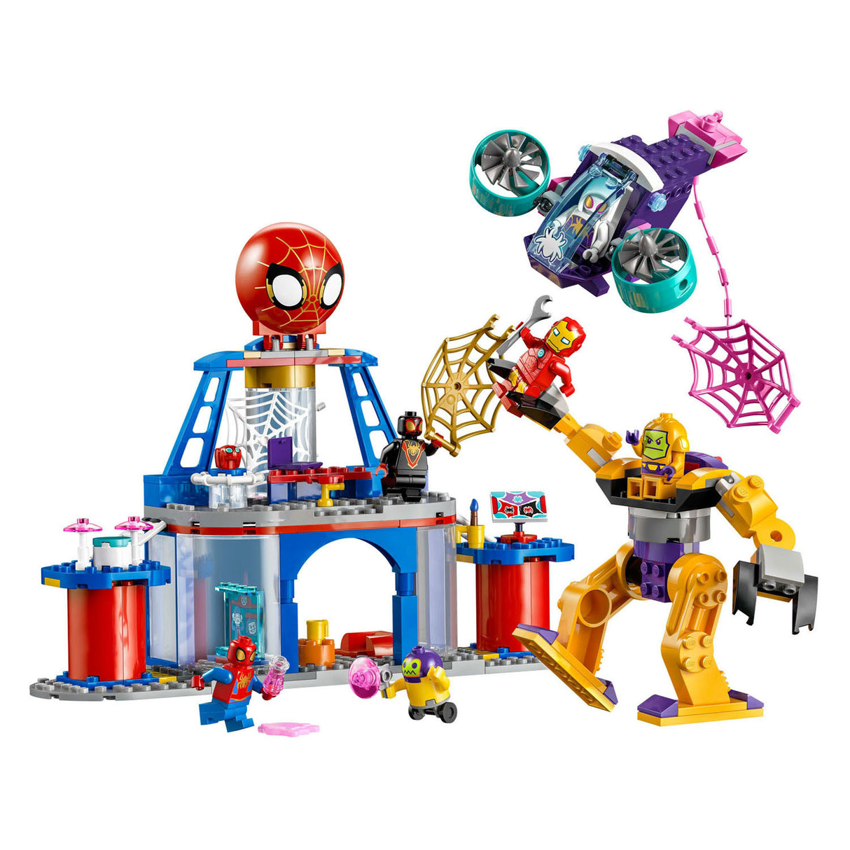 LEGO Marvel 10794 Team Spidey Webspinner Hauptquartier