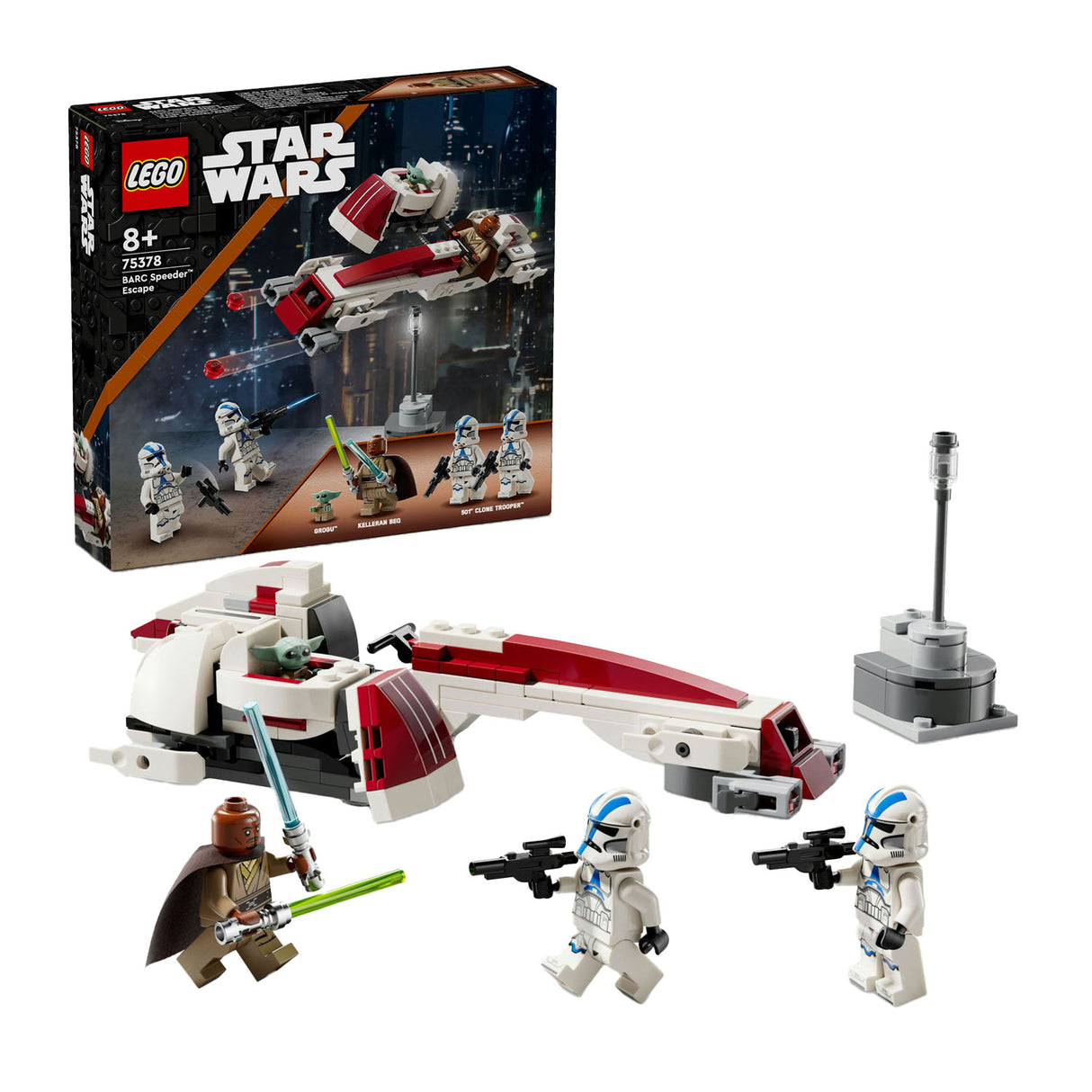 Lego Star Wars – Bauspielzeug „Barc Speeder Escape“ (75378)