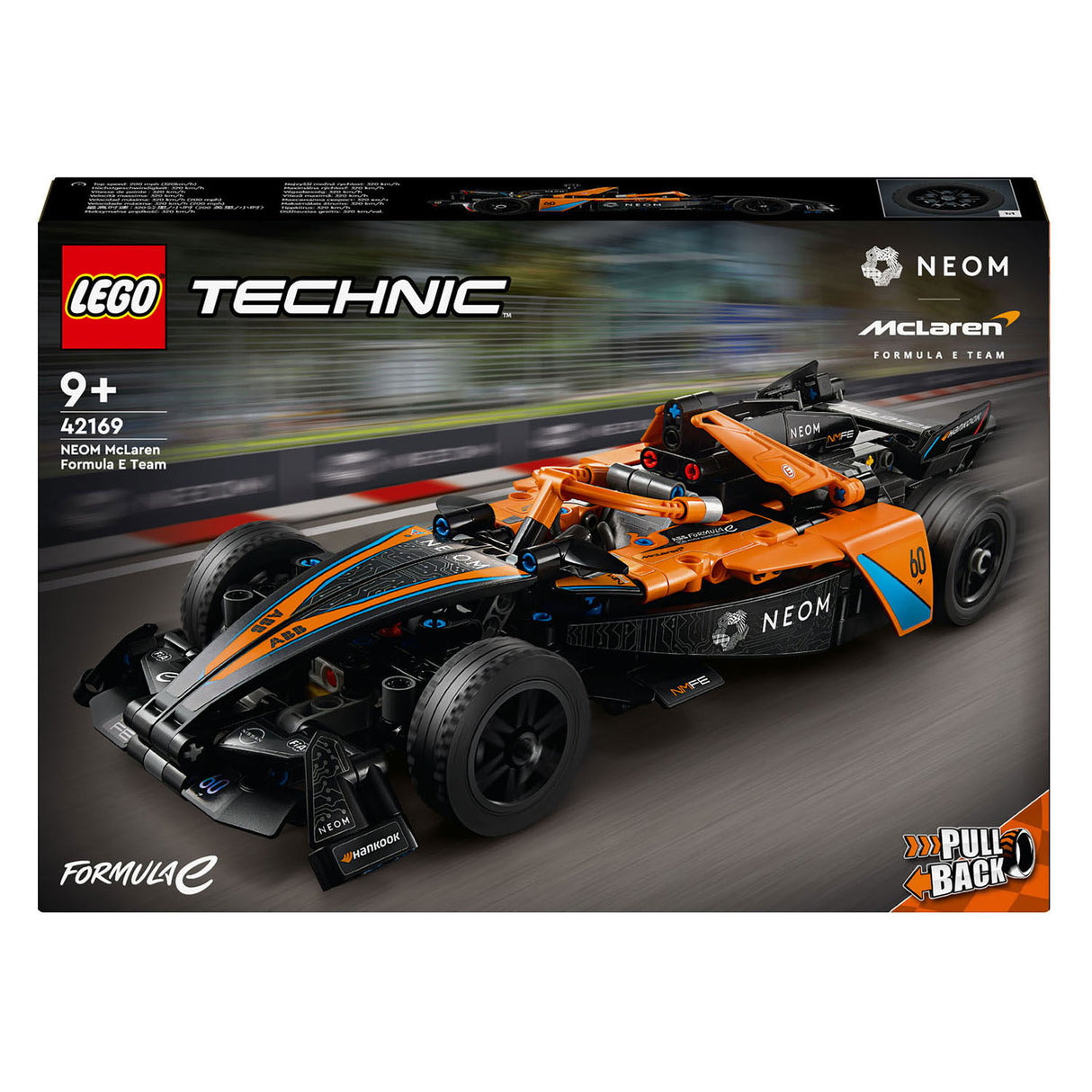 LEGO Technic 42169 Neom McLaren Formel E Rennwagen