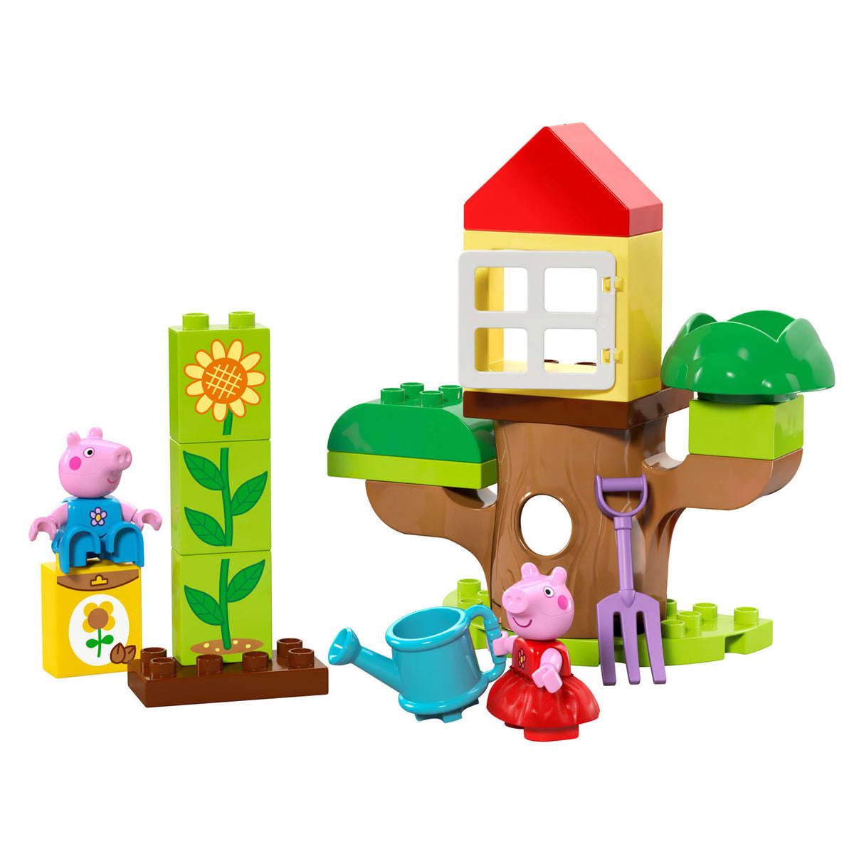Lego Duplo – Peppa Wutz Garten- und Baumhaus-Konstruktionsspielzeug (10431)