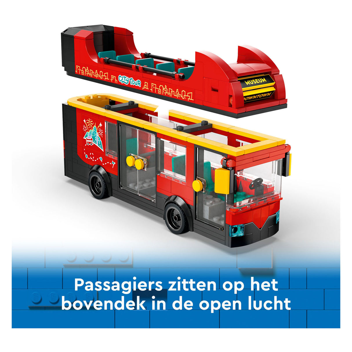 Lego City Touristischer roter Doppeldeckerbus – 60407