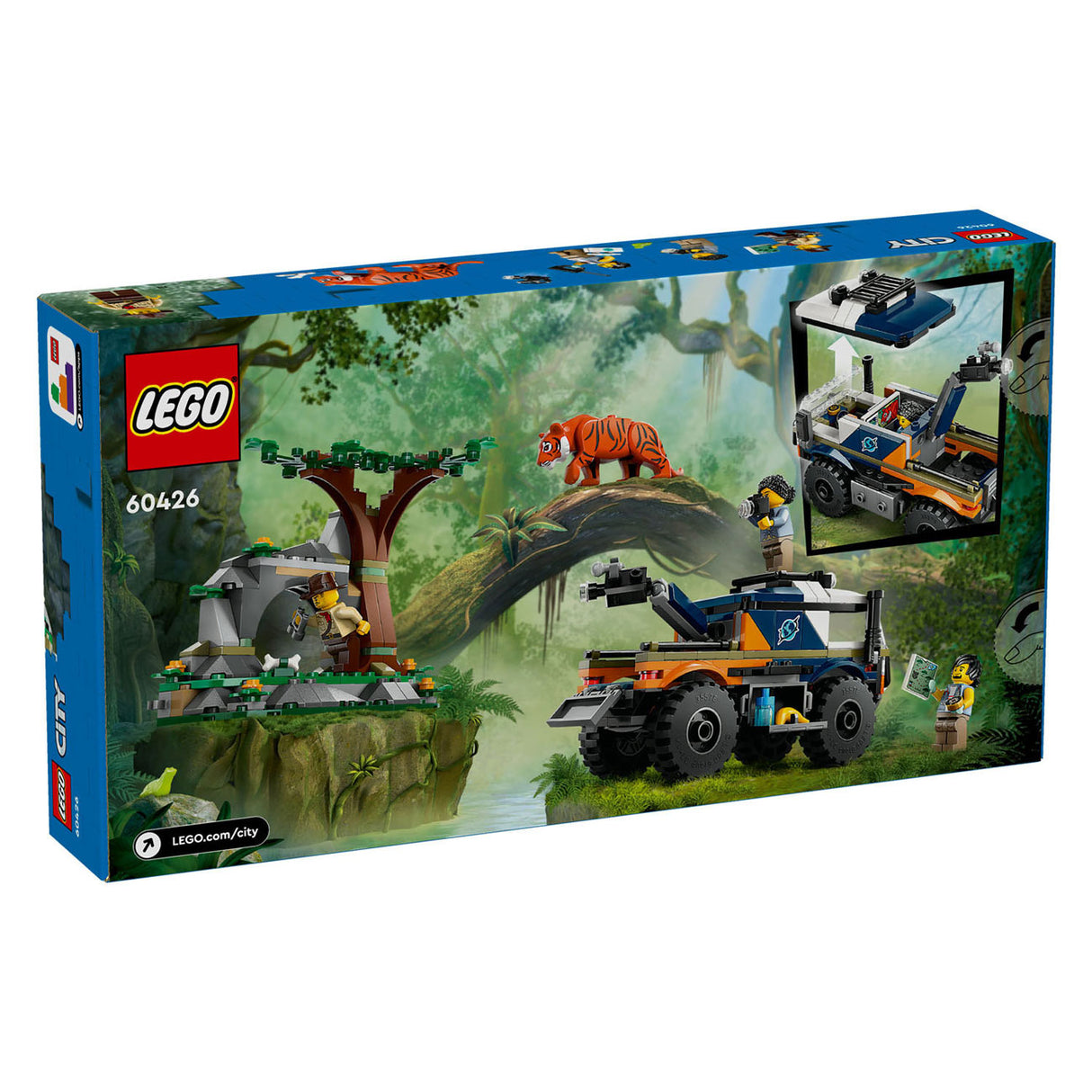 Lego City 60426 Dschungelforscher: Offroad -Lkw
