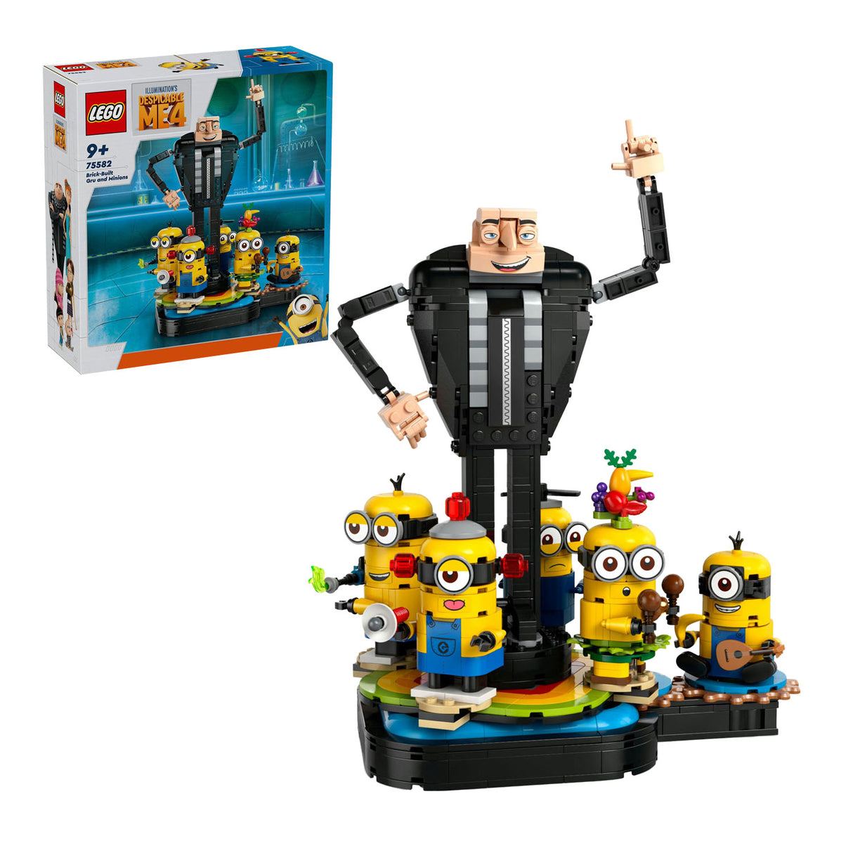 Lego Despicable Me 75582 Buildable Gru und Schergen