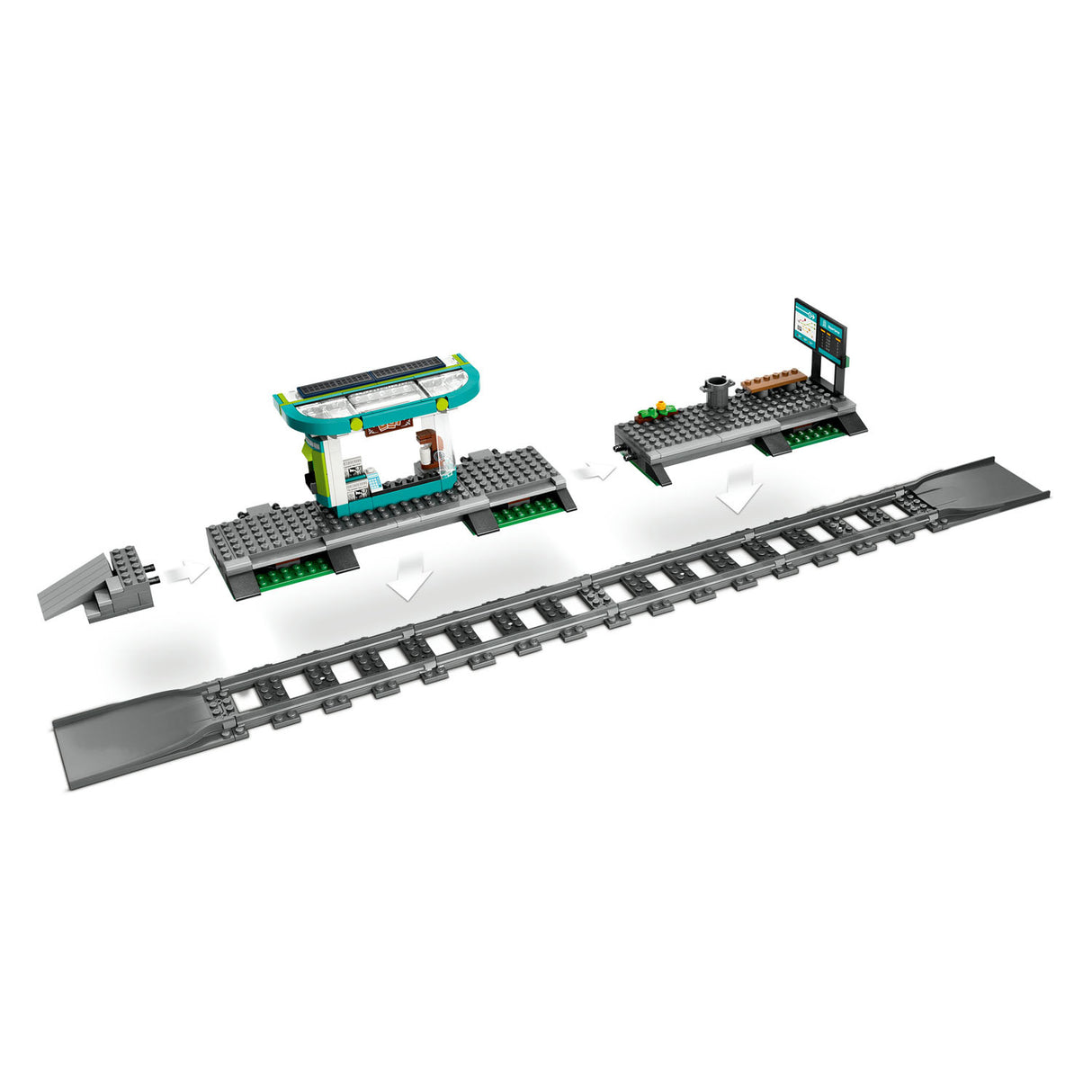 Lego City Straßenbahn und Bahnhof – 60423