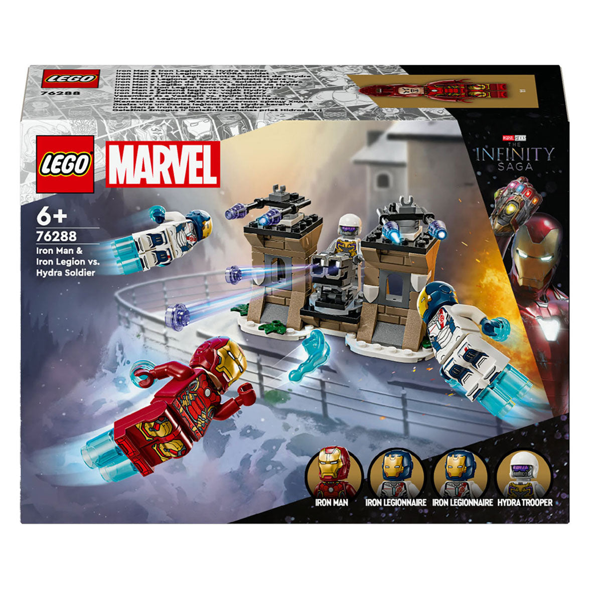 Lego Superhelden 76288 Iron Man Iron Legion vs. Hydra Soldier