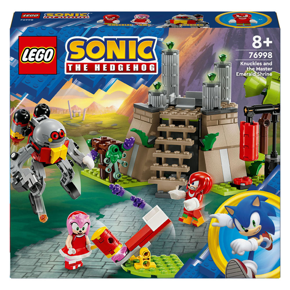 Lego 76998 Sonic Knuckles und der Master Emerald Temple