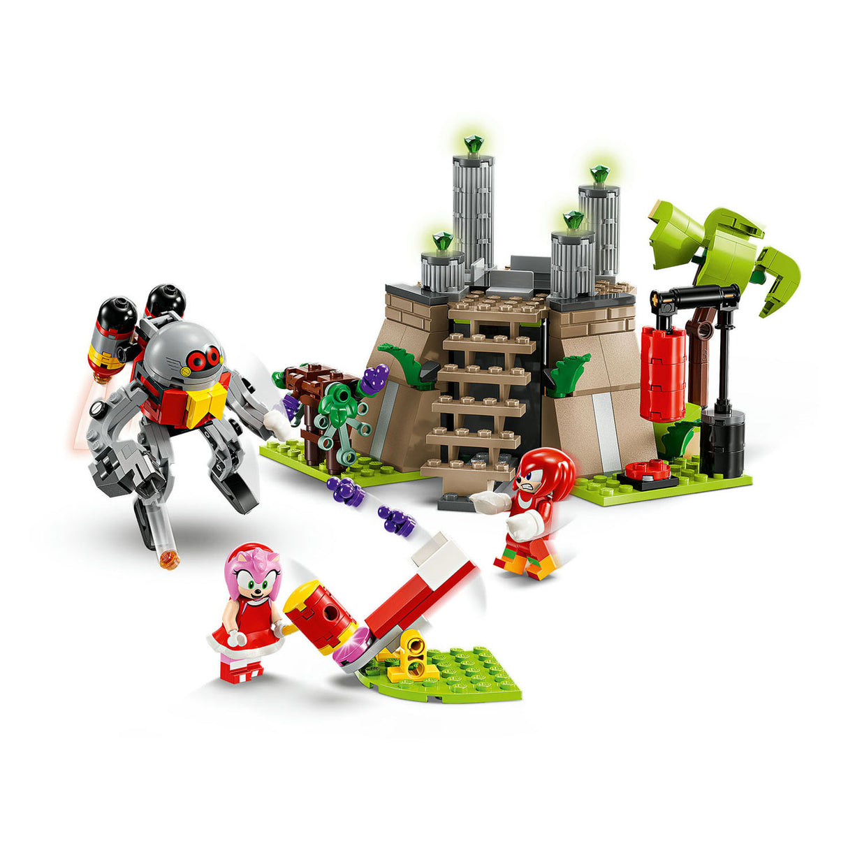 Lego 76998 Sonic Knuckles und der Master Emerald Temple