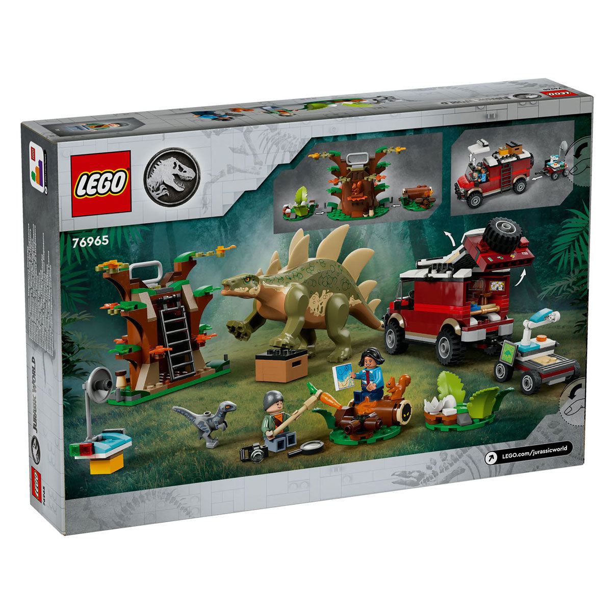 Lego Jurassic World 76965 Dinosaurier-Missionen: Entdeckung des Stegosaurus