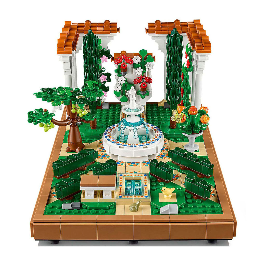 Lego Icons 10359 Garten mit Springbrunnen