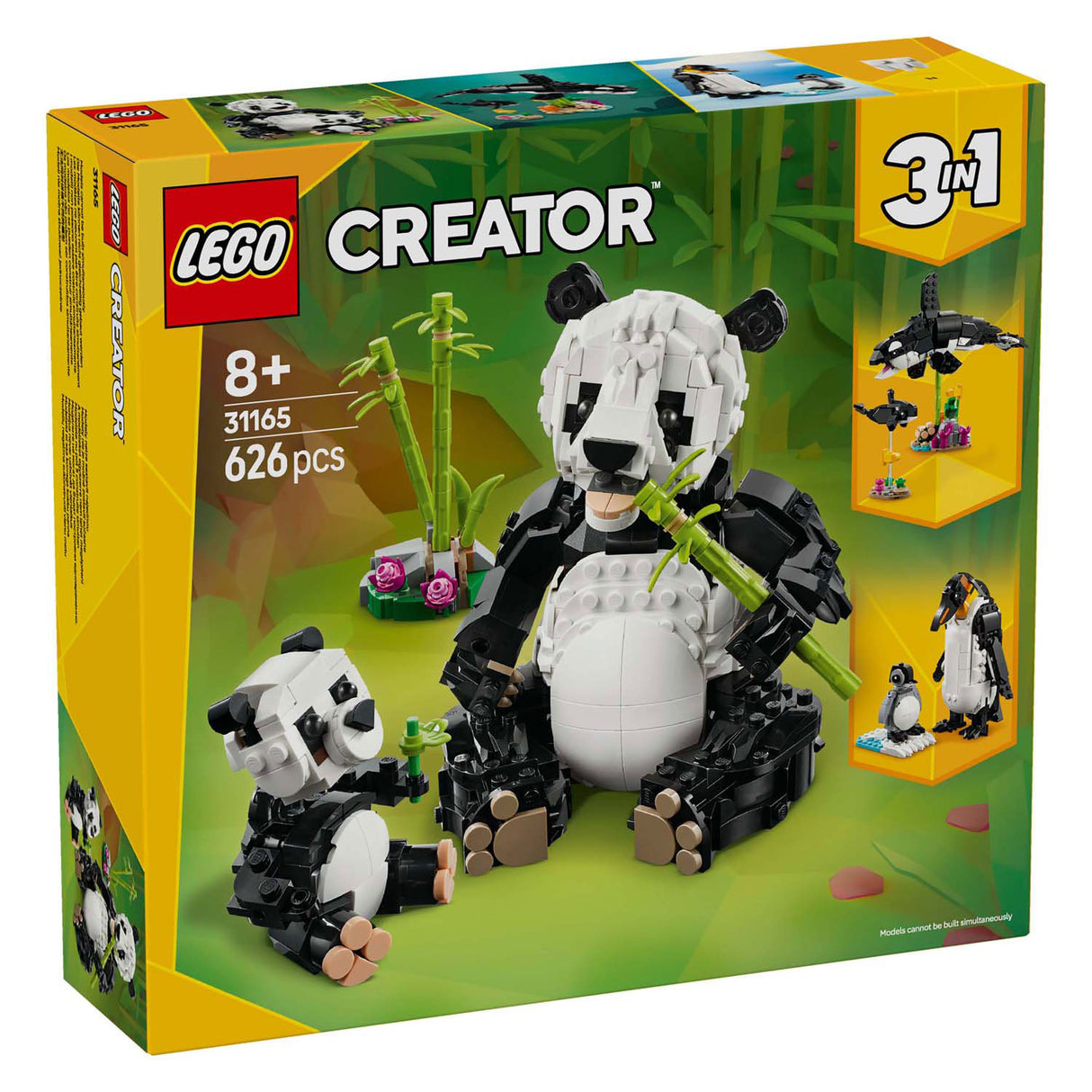 Lego Creator 31165 Wilde Tiere: Panda-Familie