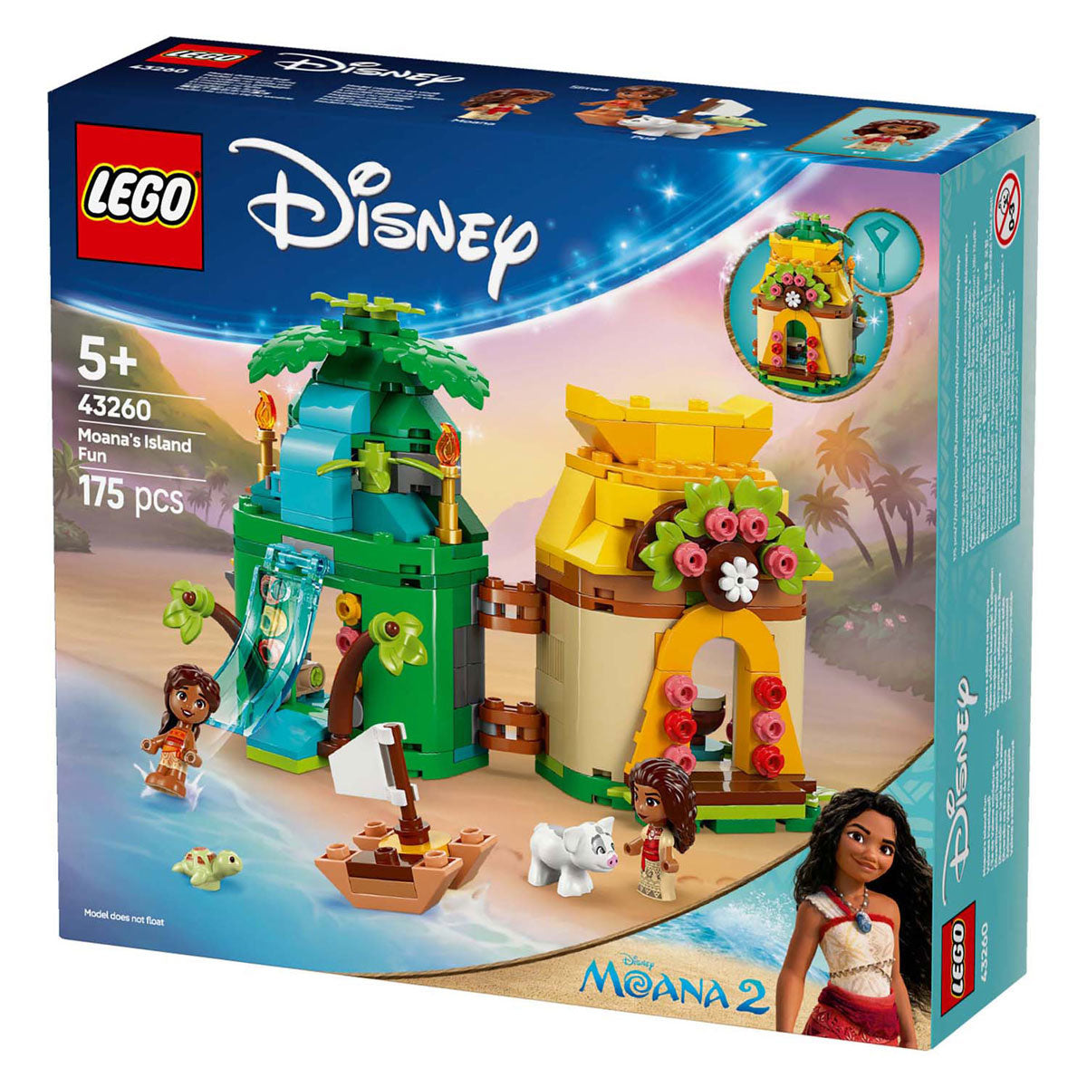 Lego Disney Princess 43260 Vaianas Spielinsel