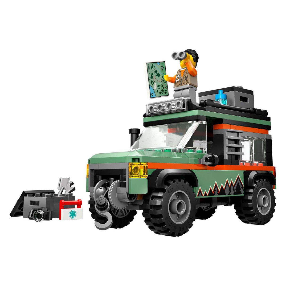 Lego City 60447 4x4 Geländewagen für die Berge