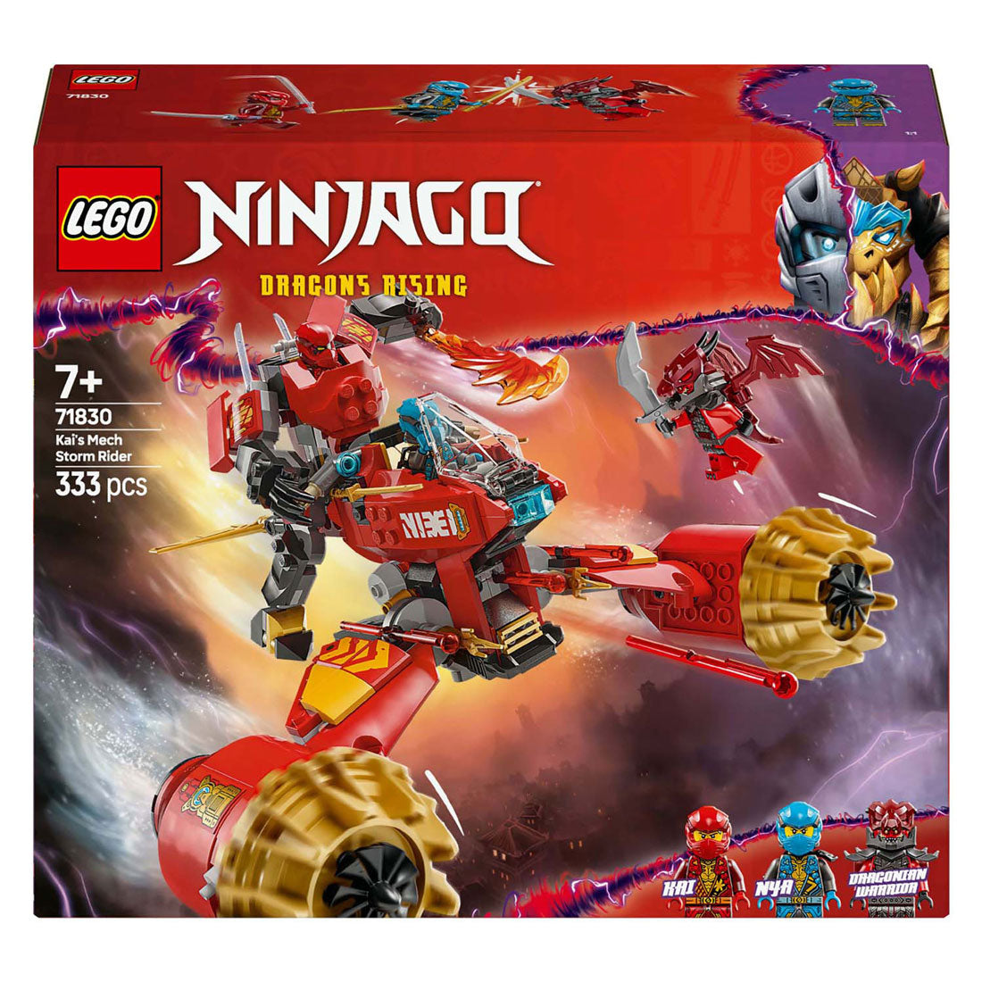 Lego Ninjago 71830 Kais Mecha-Sturmfahrzeug