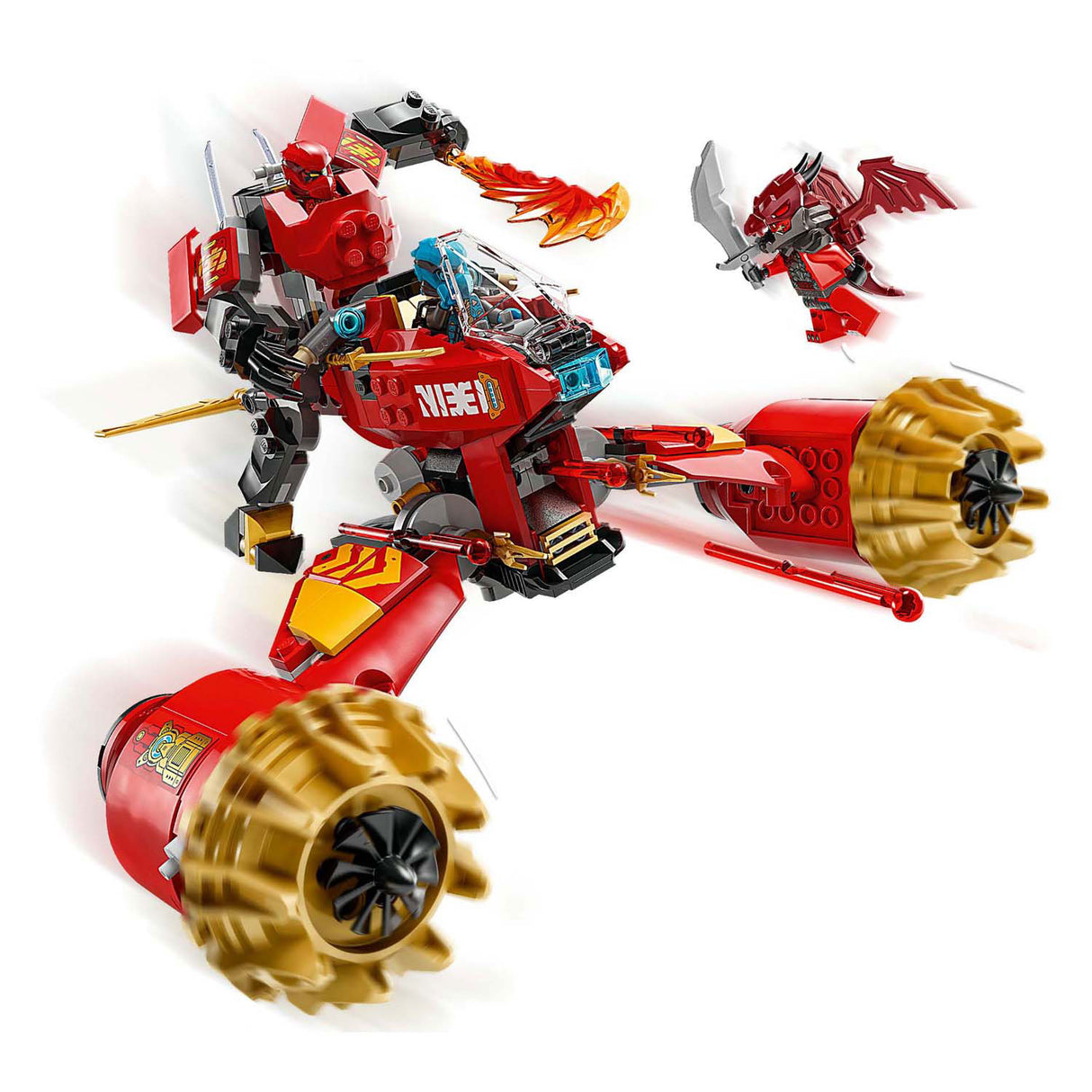 Lego Ninjago 71830 Kais Mecha-Sturmfahrzeug