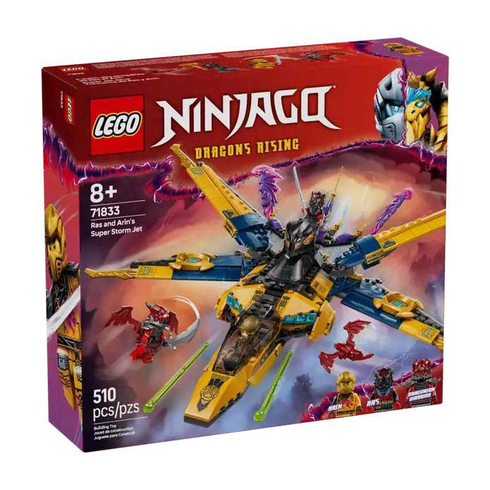Lego Ninjago 71833 Rennen und Arins Supersturmflugzeug
