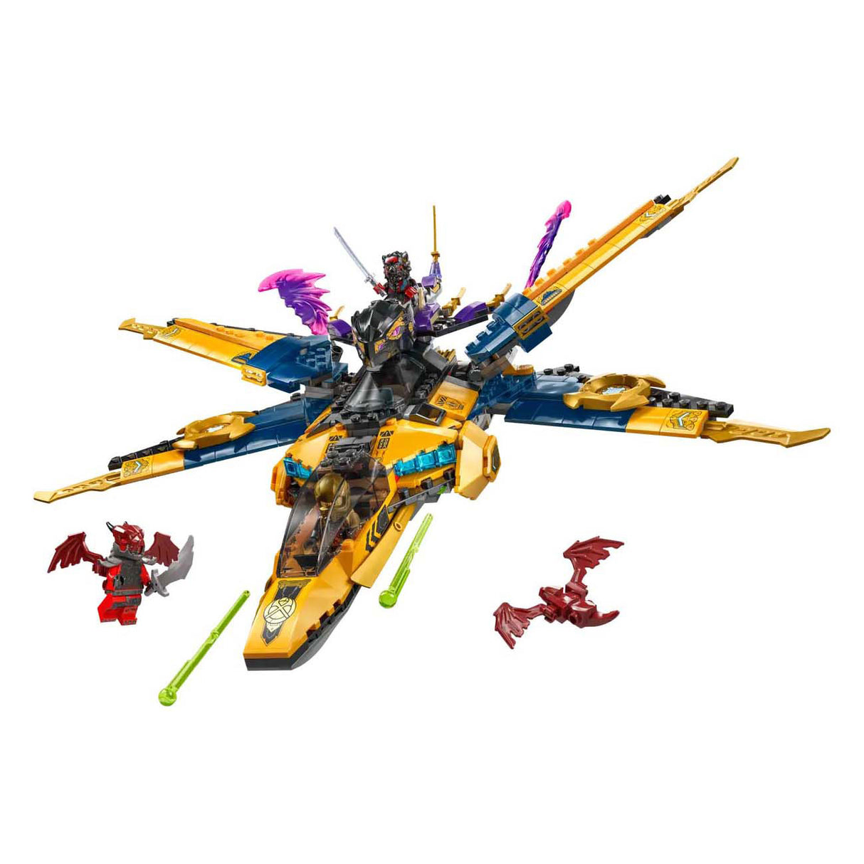Lego Ninjago 71833 Rennen und Arins Supersturmflugzeug