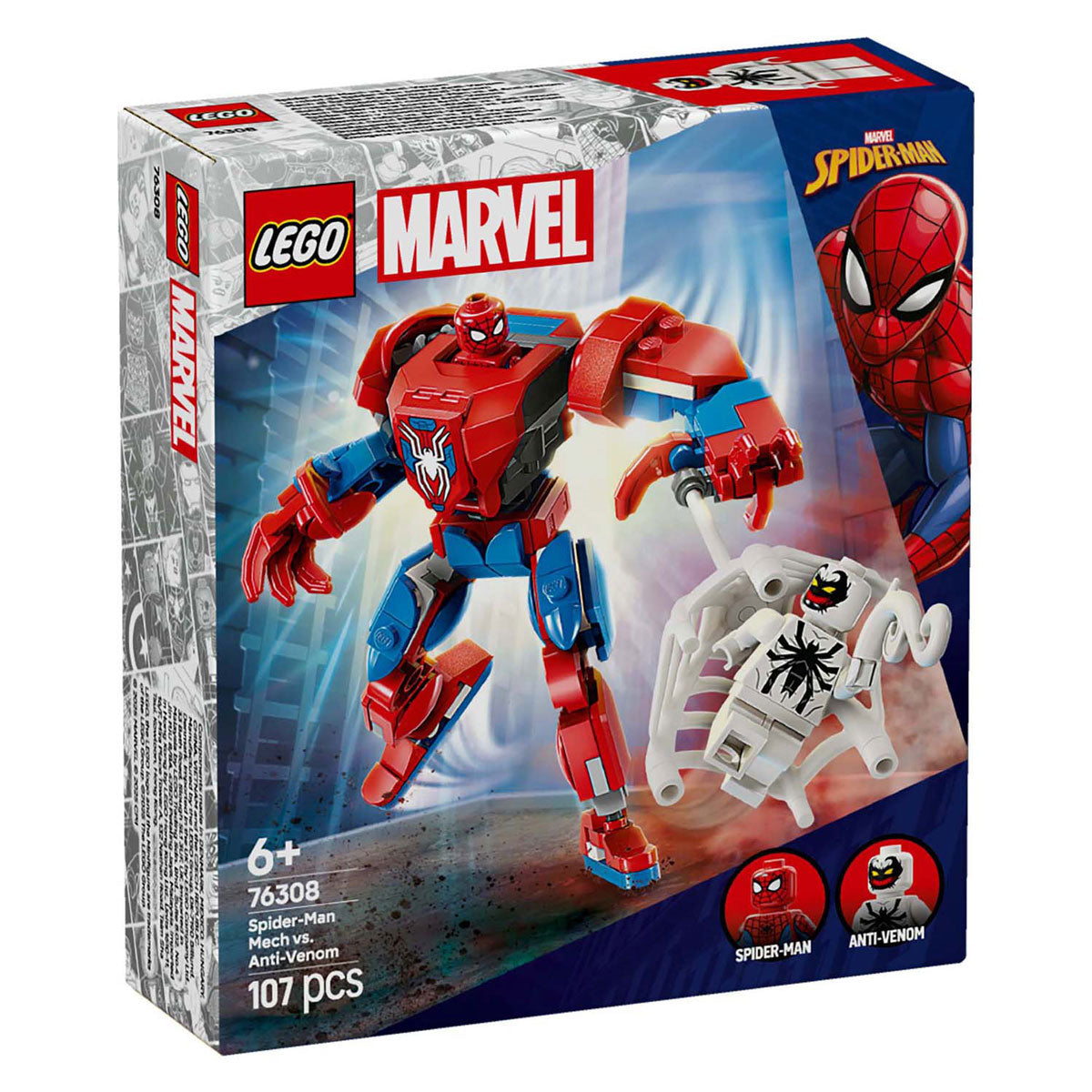 Lego Superhelden 76308 Spider-Man Mech vs. Anti-Venom