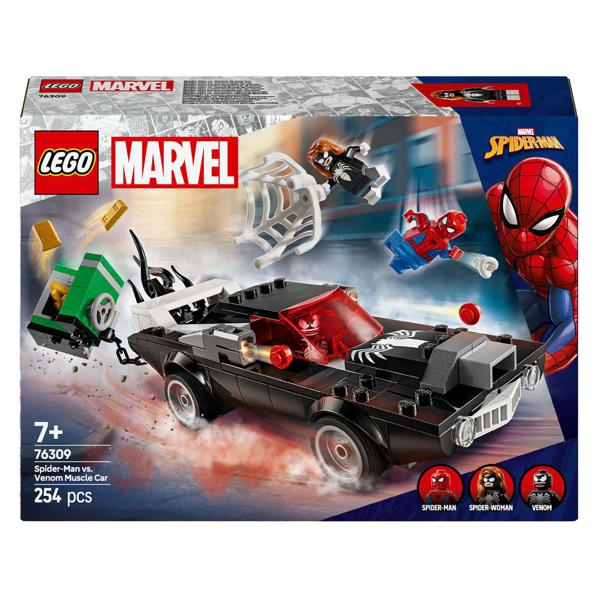 Lego® Marvel Spider-Man vs. Venoms Oldtimer – 76309