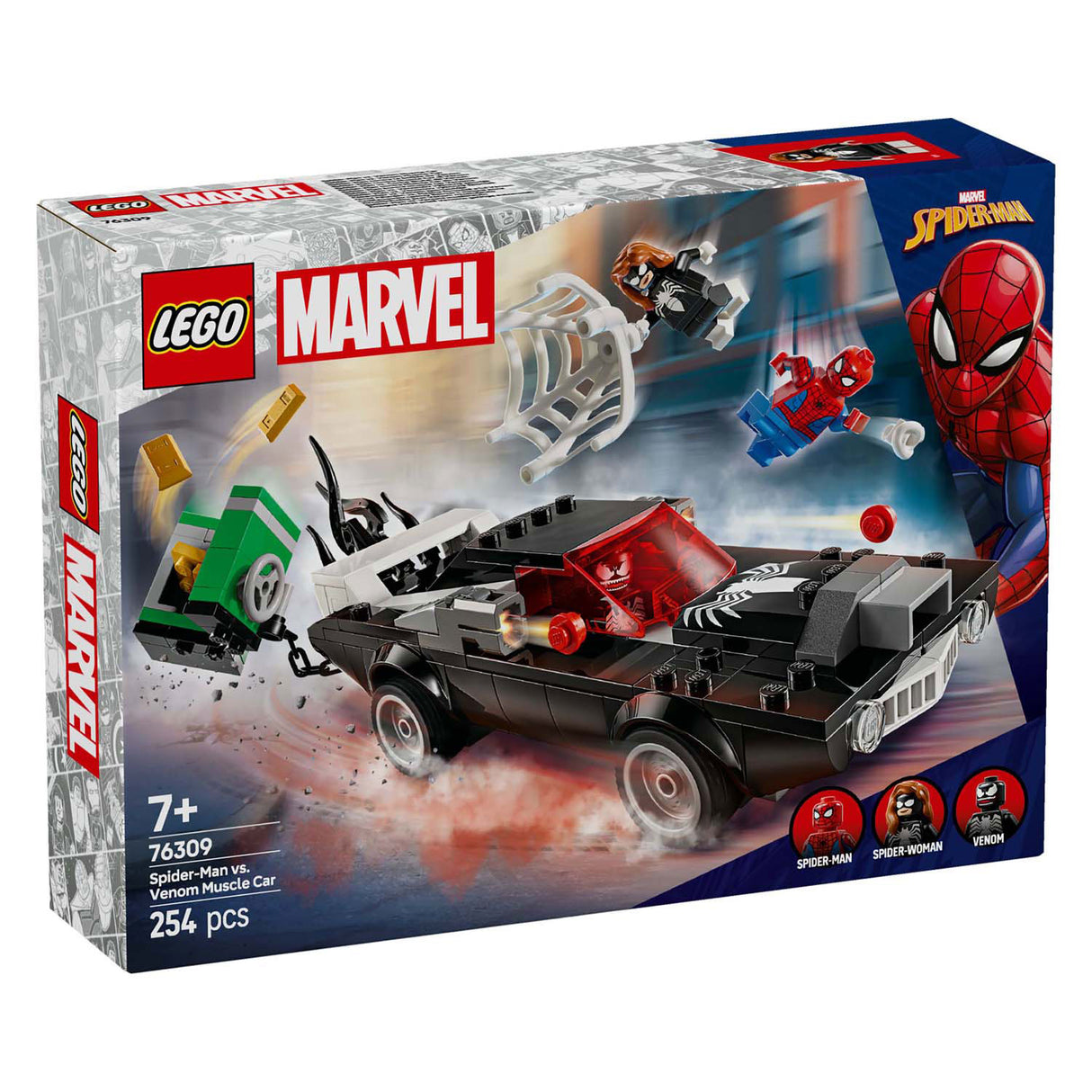 Lego® Marvel Spider-Man vs. Venoms Oldtimer – 76309