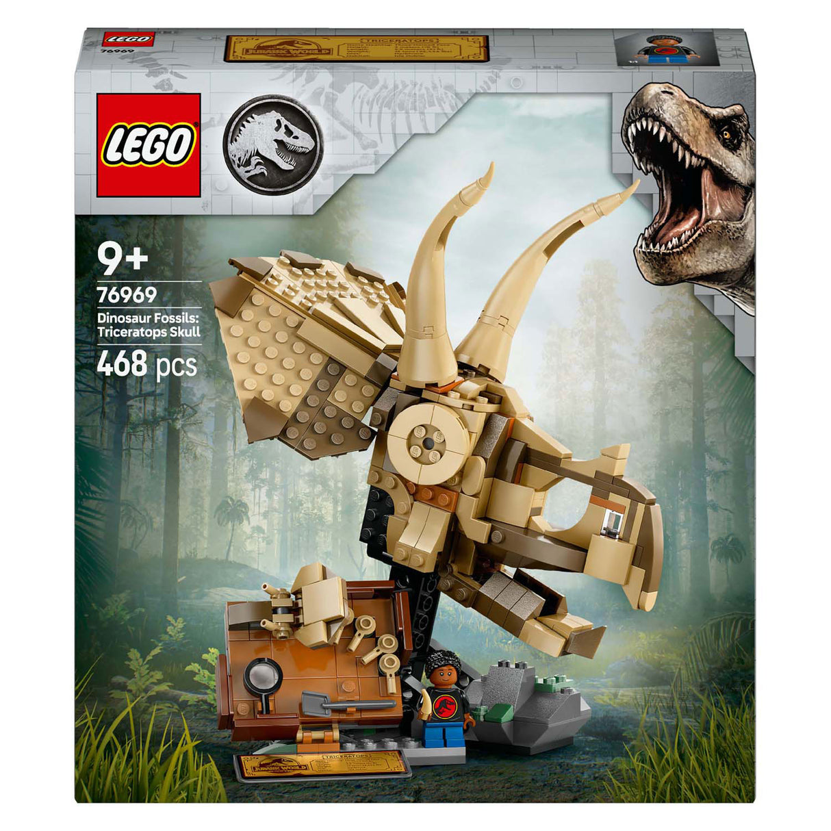 Lego Jurassic World 76969 Dinosaurierfossilien: Triceratops-Schädel