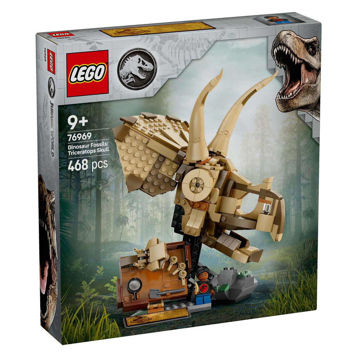 Lego Jurassic World 76969 Dinosaurierfossilien: Triceratops-Schädel