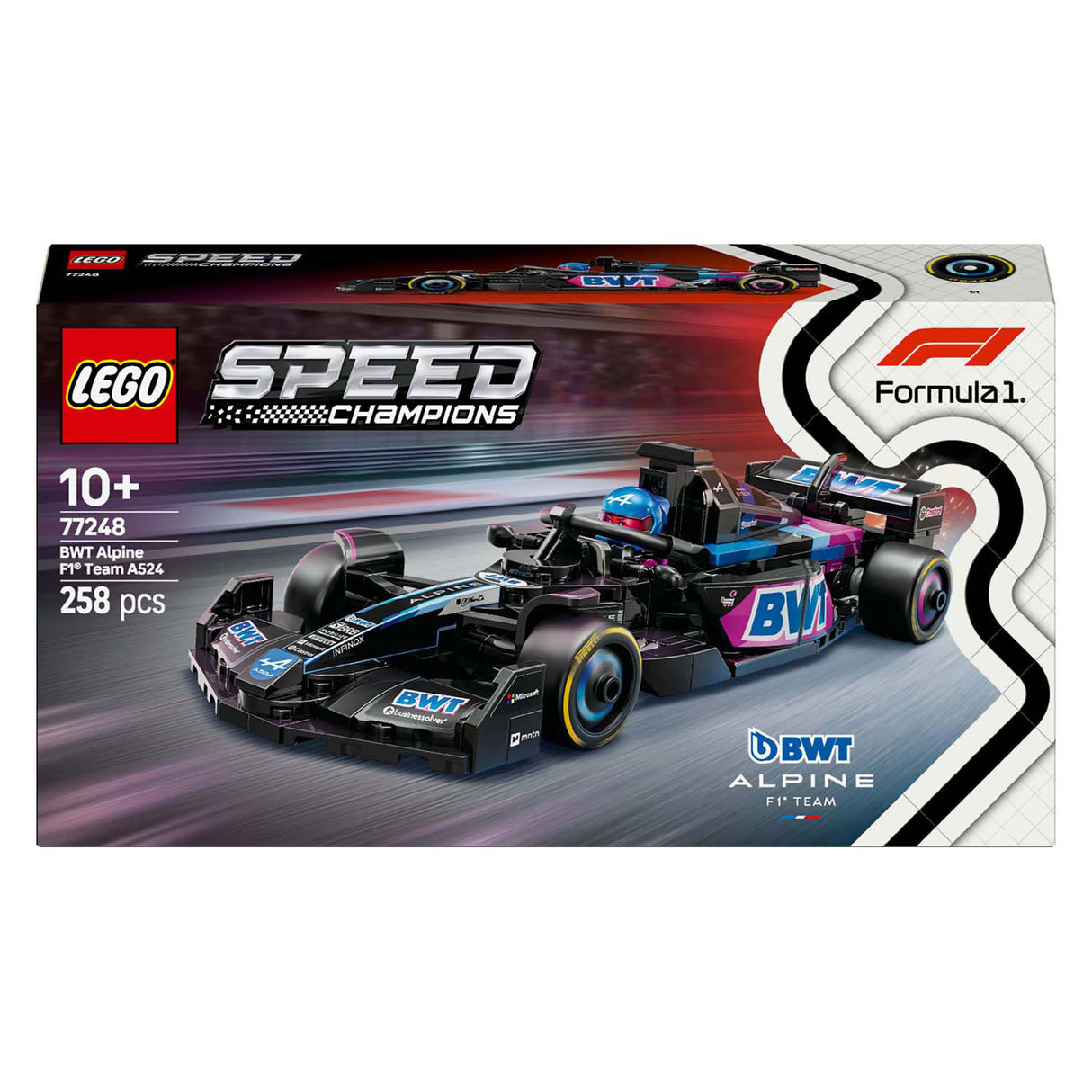 Lego Speed Champions 77248 BWT Alpine F1 Team A524 Rennwagen