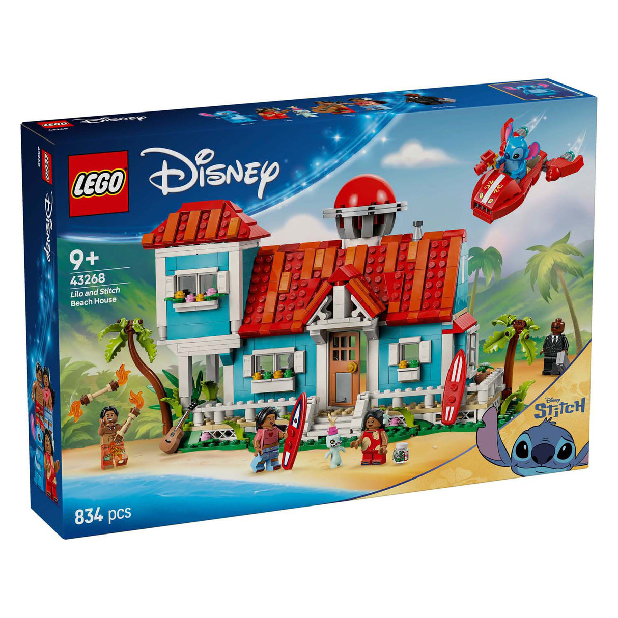 Lego® Disney Lilo und Stitch Strandhaus – 43268