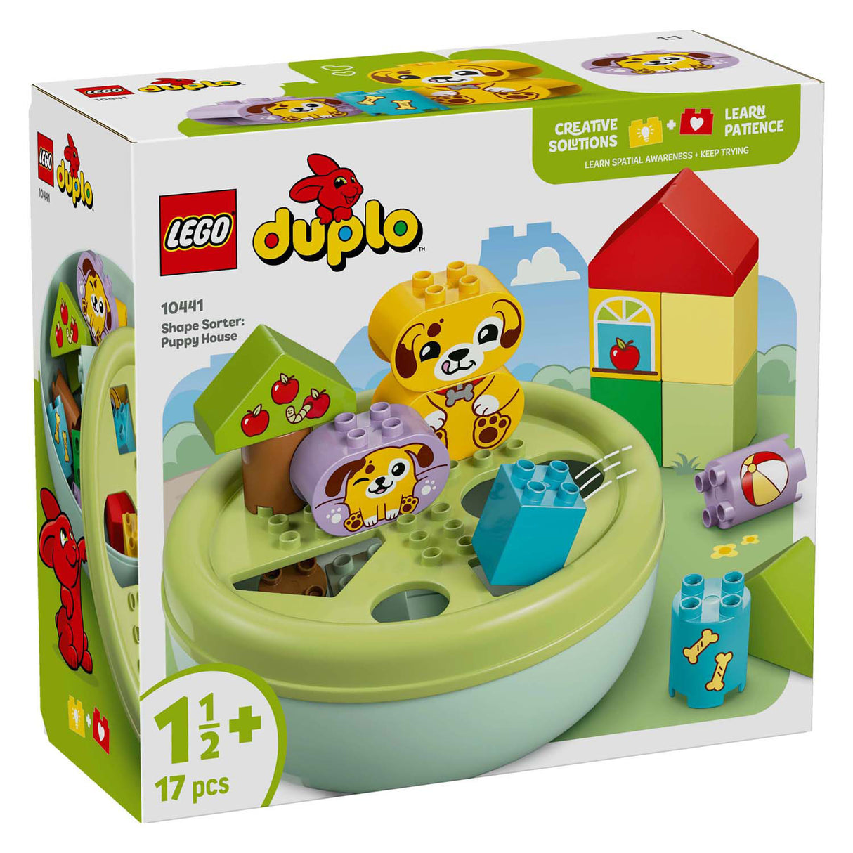 Lego Duplo 10441 Formensortierer-Welpenhaus