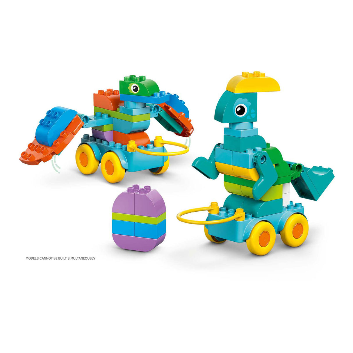 Lego® Duplo® City 3-in-1-Dinosaurier auf Rädern – 10451