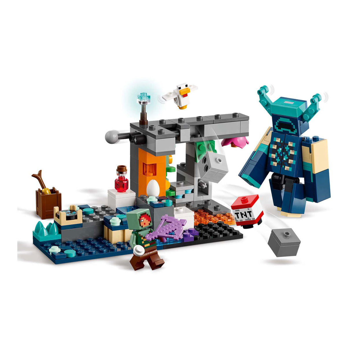 Lego Minecraft 21274 das Treffen mit dem Vorgesetzten