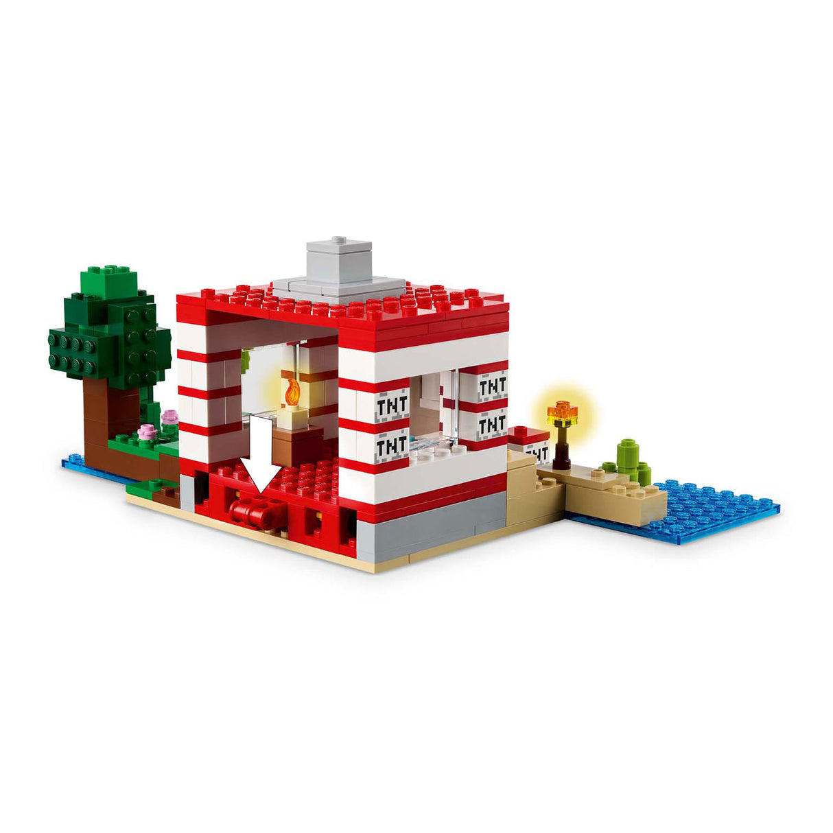 Lego® Minecraft® Das TNT-Dschungelhaus, Videospielset – 21275
