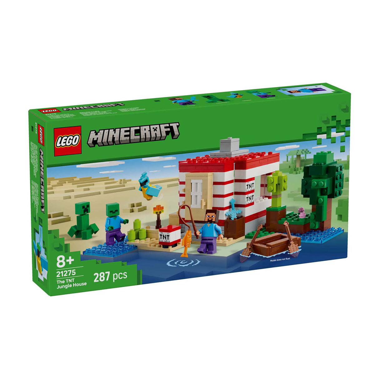 Lego Minecraft 21275 Das TNT-Dschungelhaus