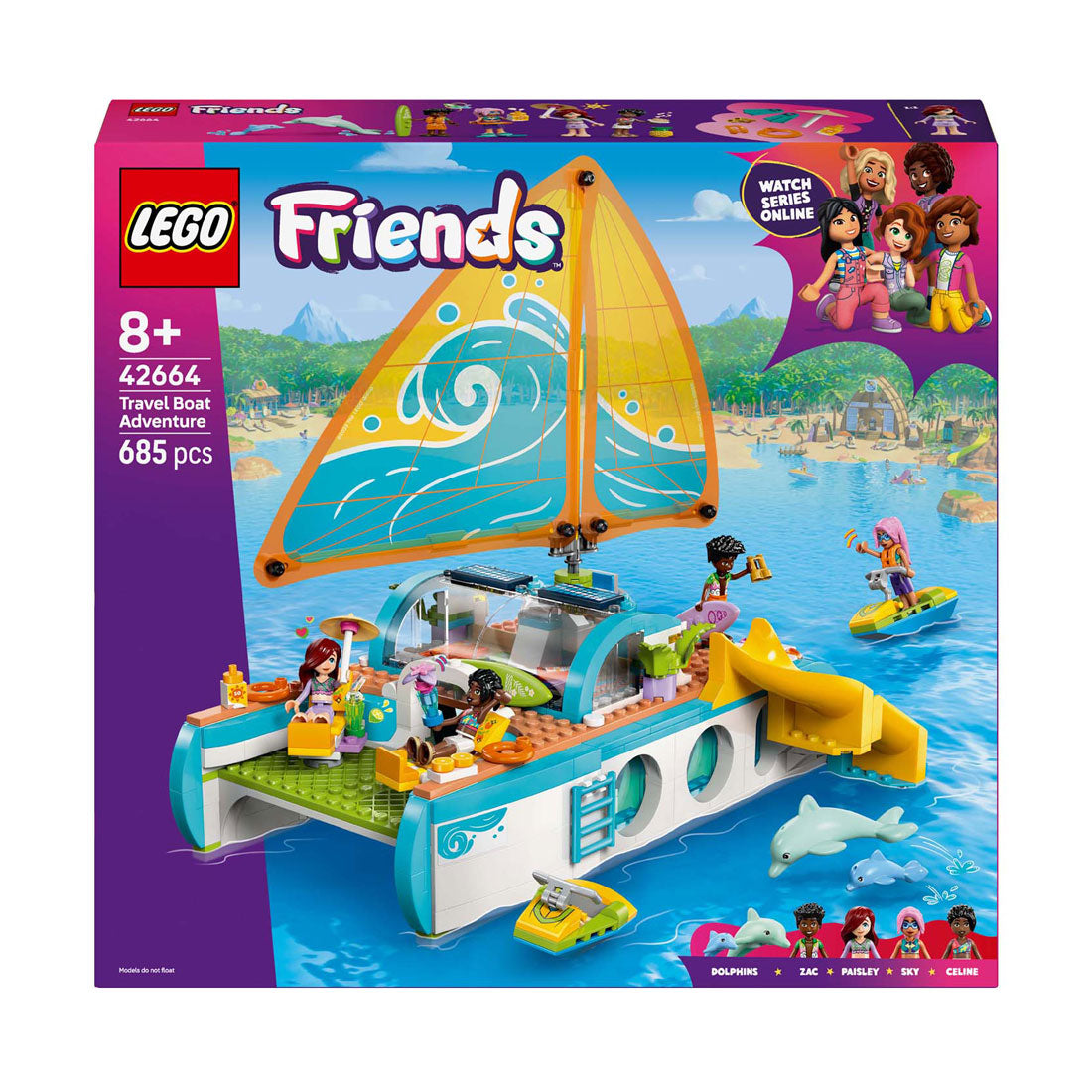 Lego Friends 42664 Abenteuer-Bootsfahrt