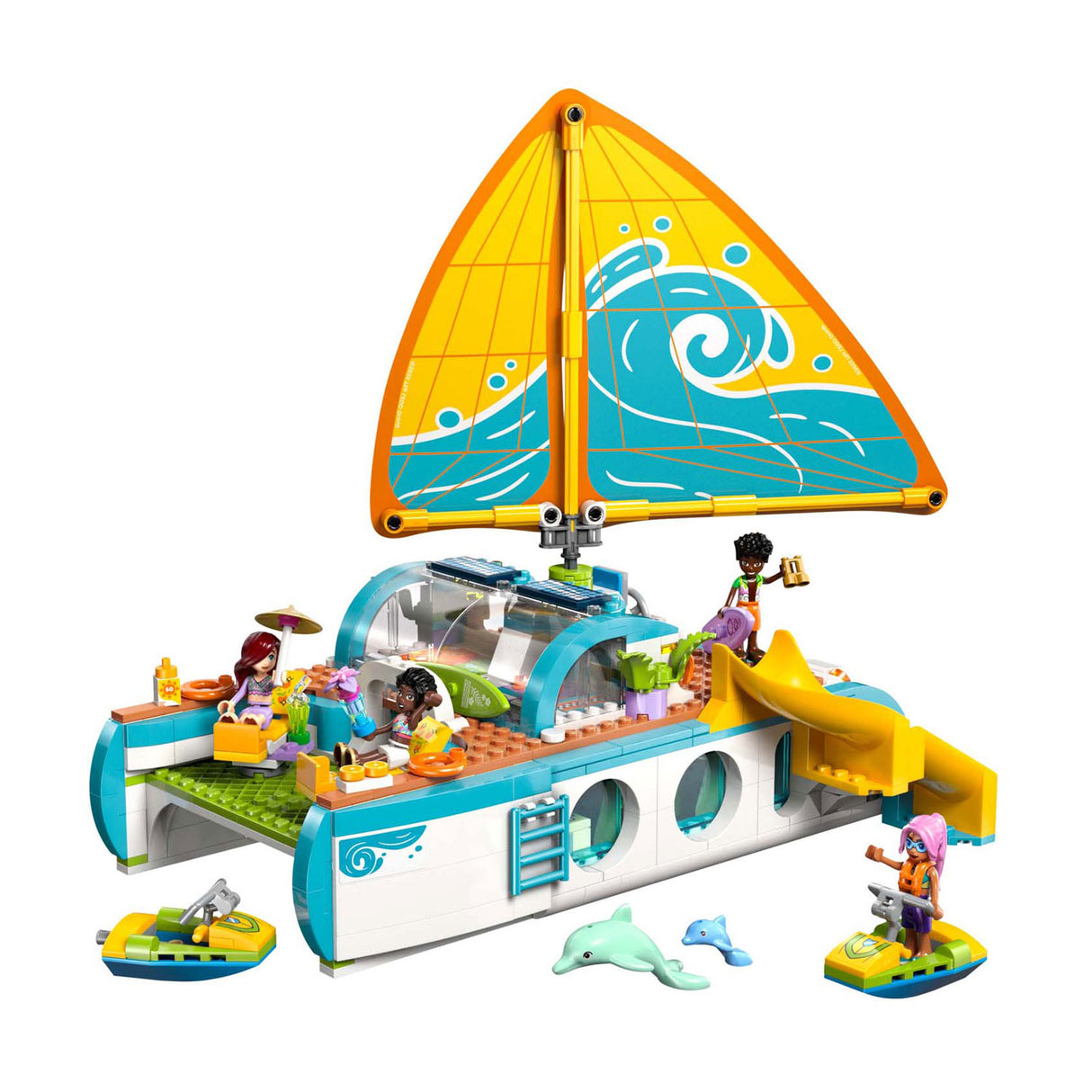 Lego Friends Abenteuer-Bootsfahrt, Bootsspielzeug für Kinder – 42664